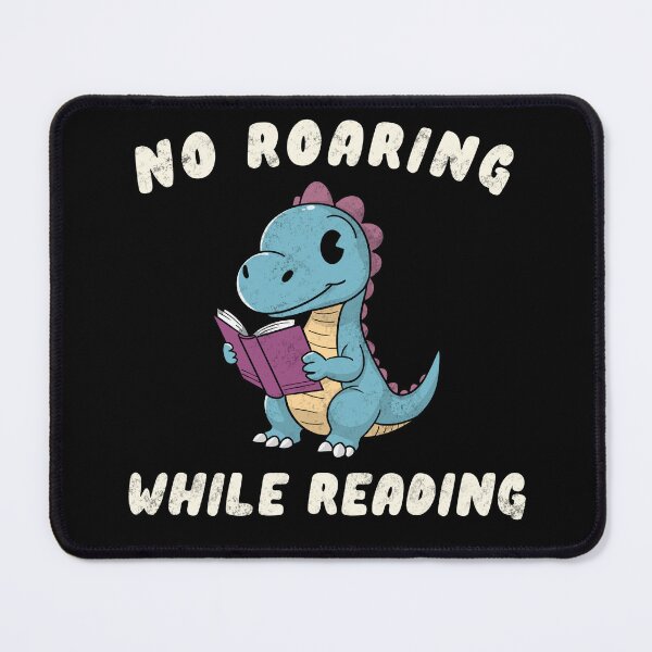 Item preview, No Roaring While Reading designed and sold by Milasneeze.
