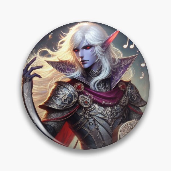 Item preview, Drow Elf Valor Bard designed and sold by Johnny MeatShield.