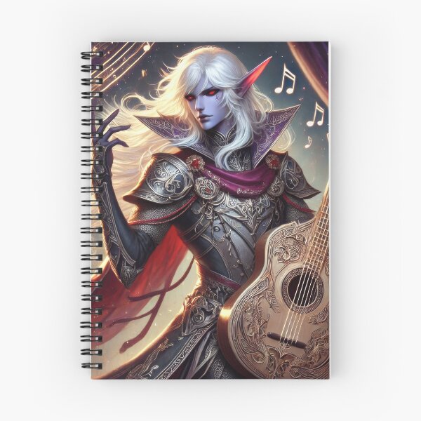 Item preview, Drow Elf Valor Bard designed and sold by Johnny MeatShield.