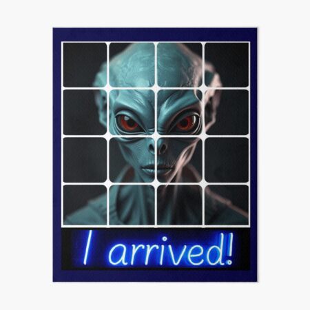 Item preview, Alien -  I arrived! designed and sold by BarbaraVision21.