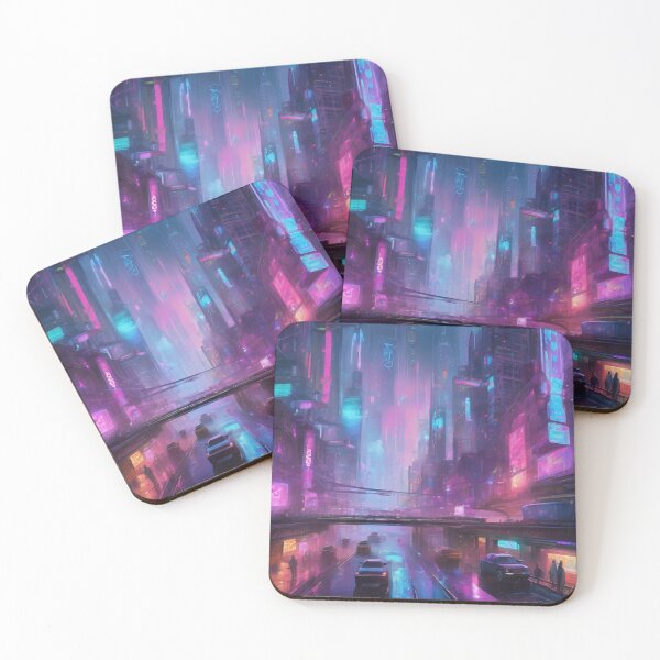 Item preview, Neon Metropolis: A Cyberpunk Dream designed and sold by Aurevella.