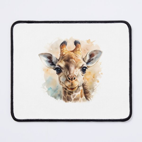 Item preview, Cute Baby Giraffe – Endearing Wildlife Art designed and sold by Kids Art 4U.