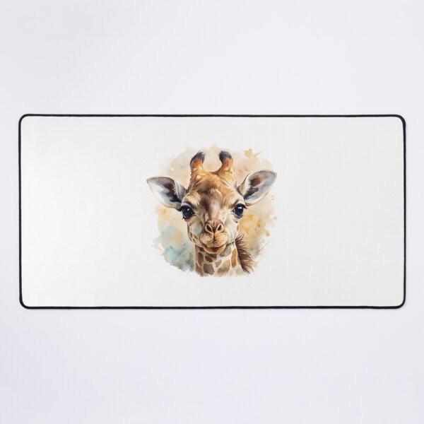 Item preview, Cute Baby Giraffe – Endearing Wildlife Art designed and sold by Kids Art 4U.