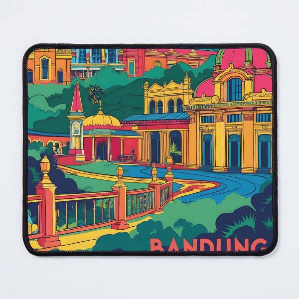 Item preview, Bandung Indonesia Vintage Travel Tourism designed and sold by TravelersGems.