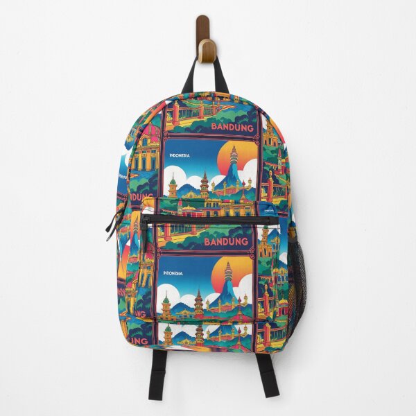 Item preview, Turismo de viajes vintage en Bandung, Indonesia designed and sold by TravelersGems.