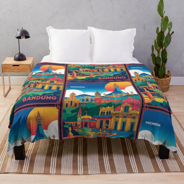 Item preview, Turismo de viajes vintage en Bandung, Indonesia designed and sold by TravelersGems.