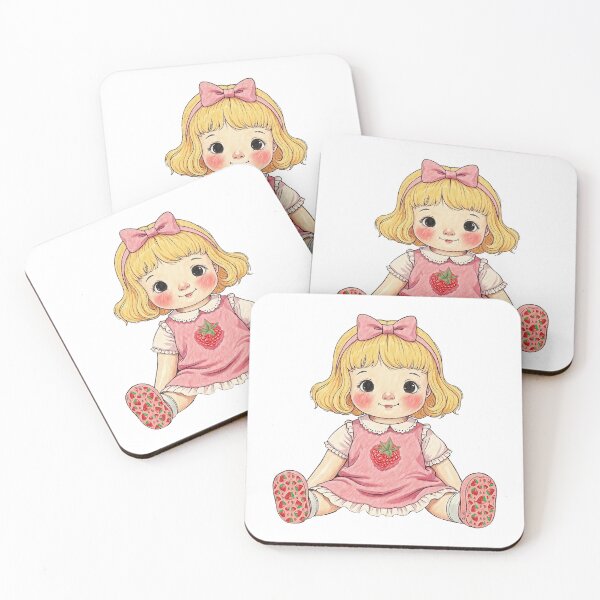 Item preview, Retro dolled up Strawberry  designed and sold by Hen-C-Art.
