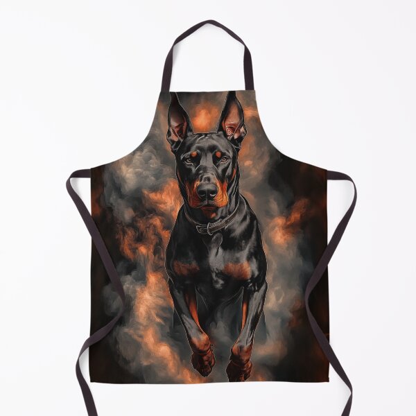 Item preview, Doberman in Smoke designed and sold by PetsArt.