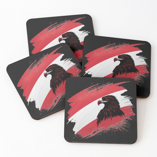 Item preview, Austrian Eagle & Flag Brushstroke designed and sold by SignumShop.