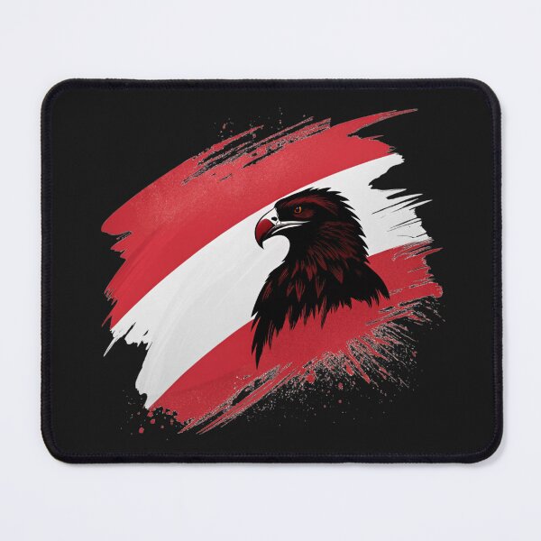 Item preview, Austrian Eagle & Flag Brushstroke designed and sold by SignumShop.