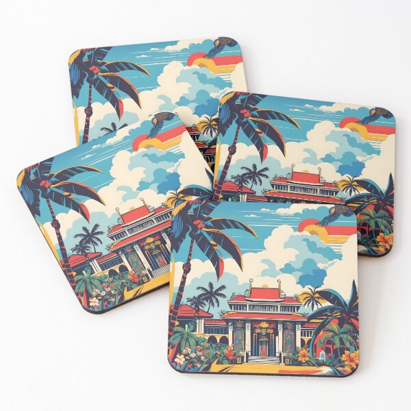 Item preview, Indonesia Vintage Travel Tourism designed and sold by TravelersGems.
