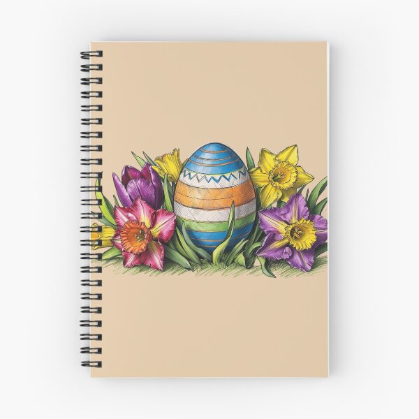 Item preview, Happy Easter Easter Egg Flowers Spring designed and sold by Design_Your_Day.