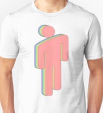 Rainbow Billie Eilish logo Unisex T-Shirt