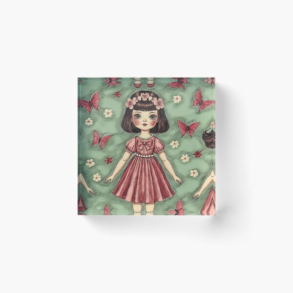Item preview, Vintage dolled up Playtime designed and sold by Hen-C-Art.