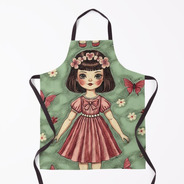 Item preview, Vintage dolled up Playtime designed and sold by Hen-C-Art.