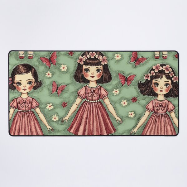 Item preview, Vintage dolled up Playtime designed and sold by Hen-C-Art.