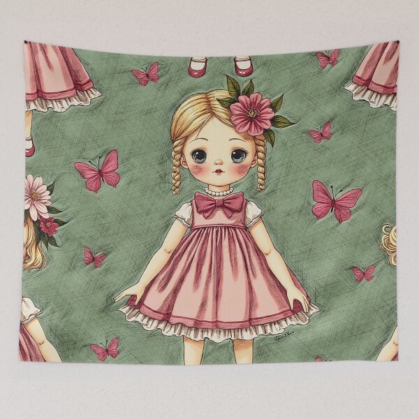 Item preview, Sweet Retro dolled up designed and sold by Hen-C-Art.