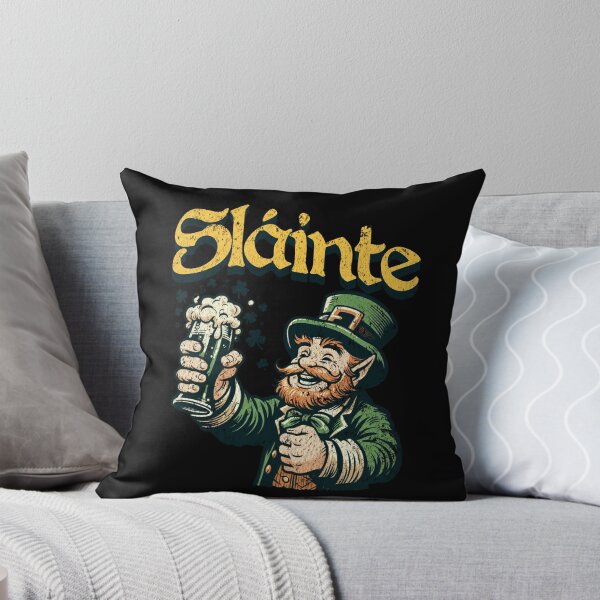 Item preview, Vintage Sláinte Leprechaun St. Patrick's Day  designed and sold by Double7Designs.