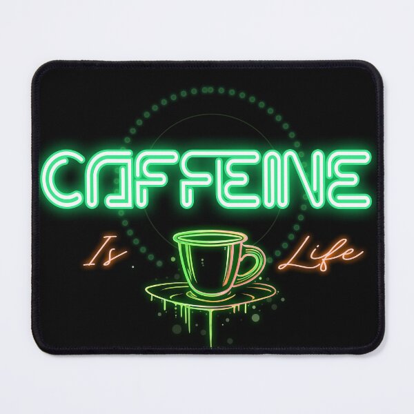 Item preview, Caffeine Is Life / Green Palette designed and sold by DarrenAshenOne.