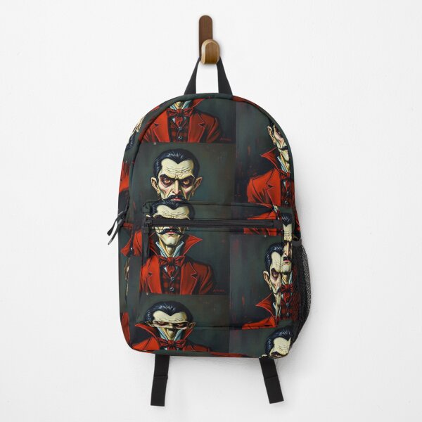 Item preview, Creepy stylized Haunted House portrait of a old man with a mustache designed and sold by Vintage Designs +.
