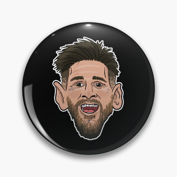 Item preview, messi toon face argentina designed and sold by Blck-Acid-Devil.