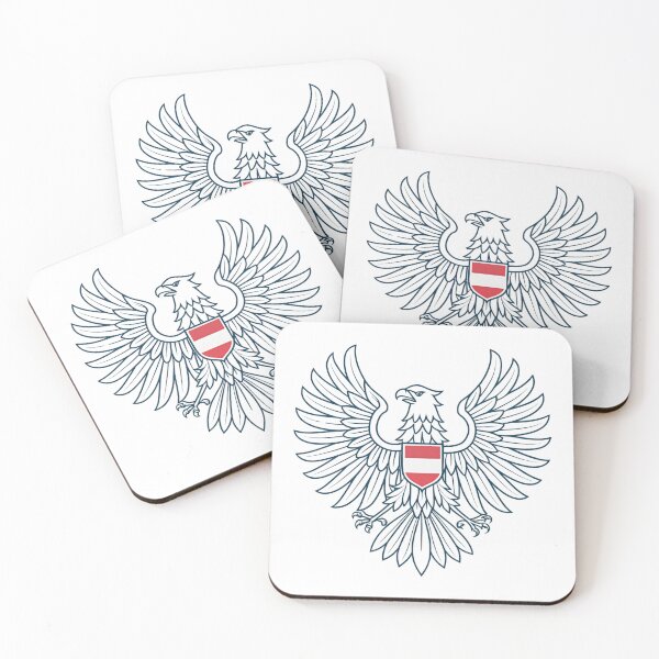 Item preview, Minimalist Austria Eagle & Flag designed and sold by SignumShop.