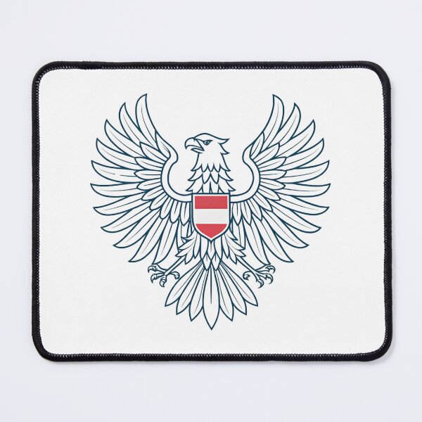 Item preview, Minimalist Austria Eagle & Flag designed and sold by SignumShop.
