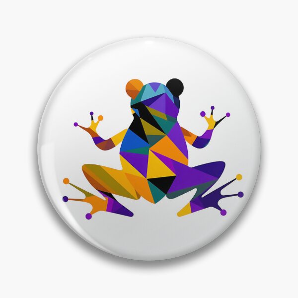 Item preview, Abstract Geometric Frog designed and sold by Dino-Lune.
