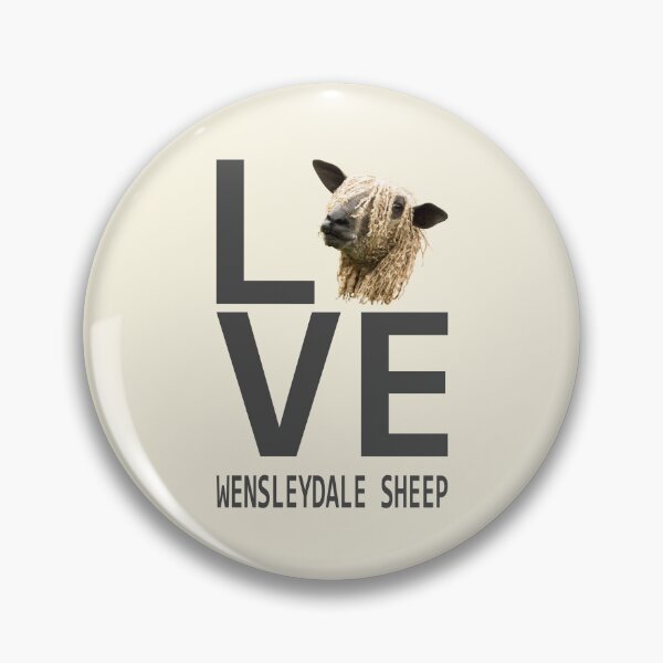 Item preview, LOVE Wensleydale Sheep designed and sold by Jane Stanley Photography.