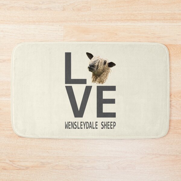 Item preview, LOVE Wensleydale Sheep designed and sold by Jane Stanley Photography.