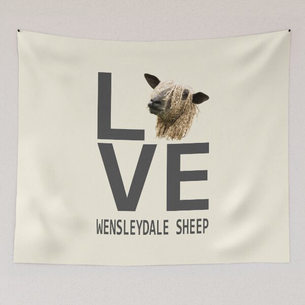 Item preview, LOVE Wensleydale Sheep designed and sold by Jane Stanley Photography.