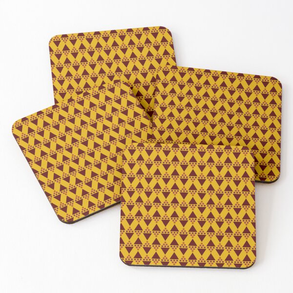 Item preview, Deep Red Triangle Pattern designed and sold by artemiscape.