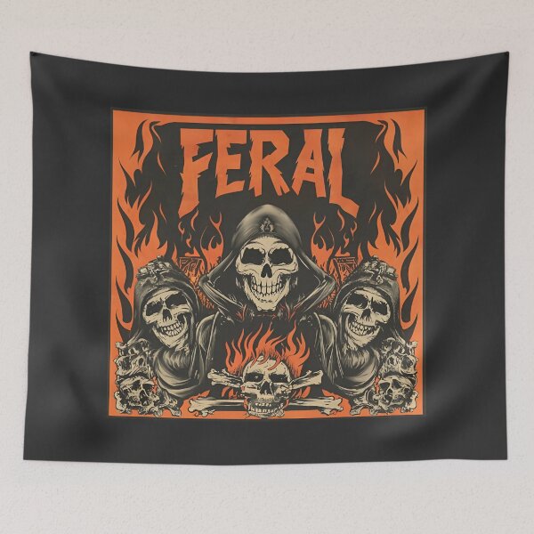 Item preview, Feral skeleton  designed and sold by SidTastic .