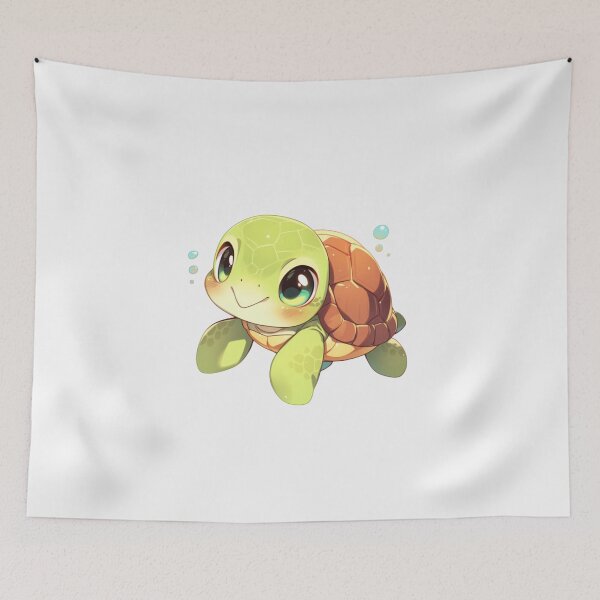 Item preview, Cute happy friend turtle designed and sold by PatternFly.