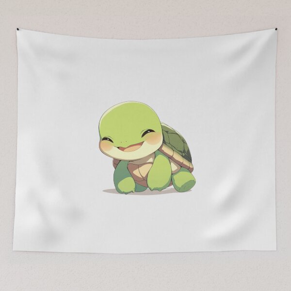 Item preview, Cute happy friend turtle designed and sold by PatternFly.
