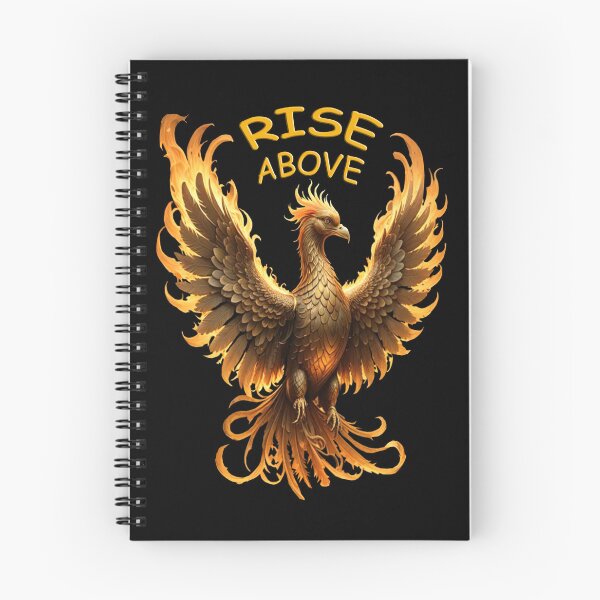 Item preview, Rise Above Phoenix Fire Mythical Bird designed and sold by Atteestude.