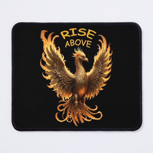 Item preview, Rise Above Phoenix Fire Mythical Bird designed and sold by Atteestude.