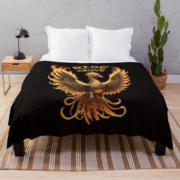 Item preview, Rise Above Phoenix Fire Mythical Bird designed and sold by Atteestude.
