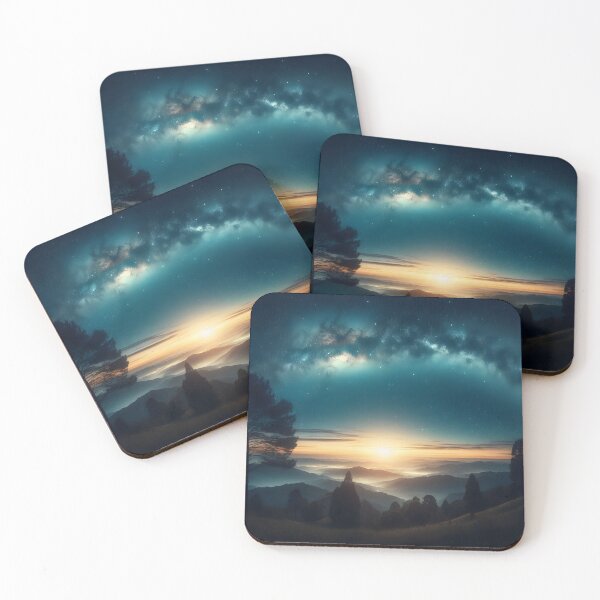 Item preview, hilly landscape in the evening sun designed and sold by Heidi25L.