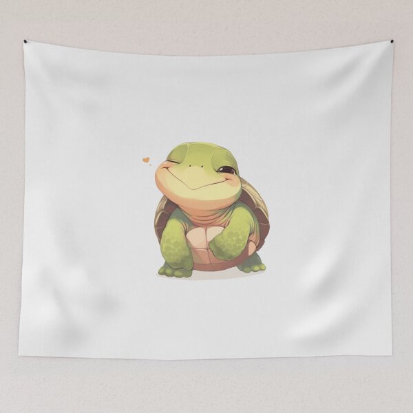 Item preview, Cute happy friend turtle designed and sold by PatternFly.