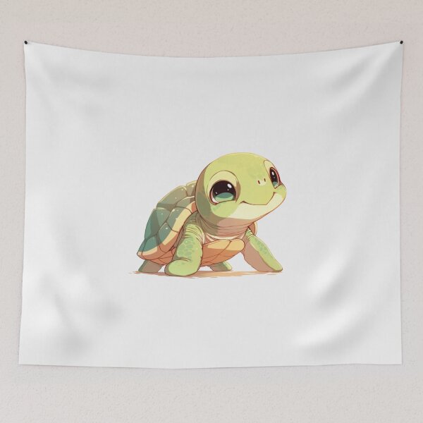 Item preview, Cute happy friend turtle designed and sold by PatternFly.