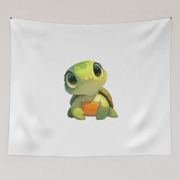 Item preview, Cute happy friend turtle designed and sold by PatternFly.