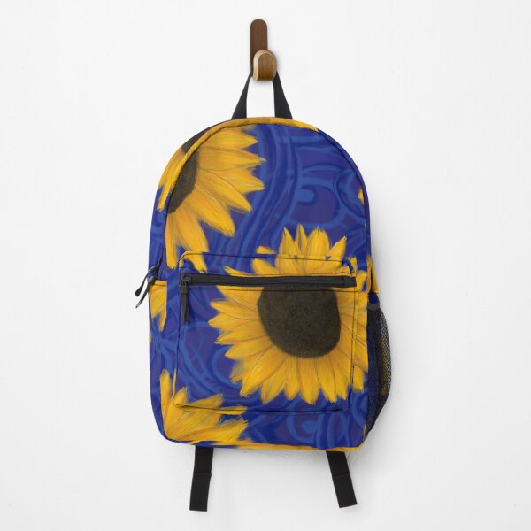 Item preview, Sunflowers on Blue designed and sold by Design Sparkes.