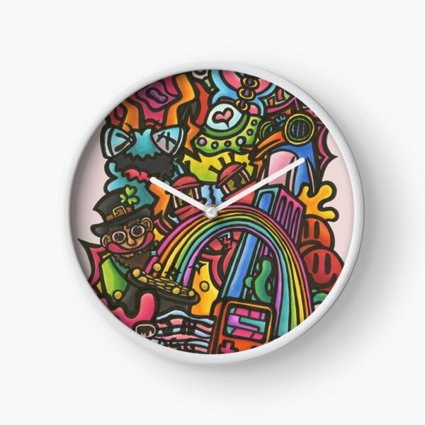 Vista previa del artículo con la obra «Cascada de colores», diseñado y vendido por ArtByJ0e.