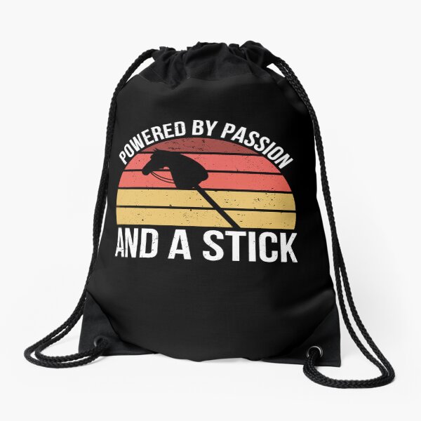 Item preview, Hobby Horse Powered by Passion and a Stick designed and sold by PrintSavvyTees.