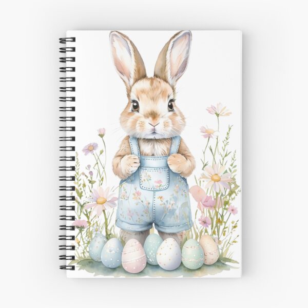 Item preview, Whimsical Easter Bunny with Colorful Eggs  designed and sold by urbanewear clothing.