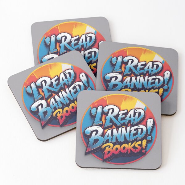 Item preview, I read Banned books graphic design designed and sold by Vintage Designs +.