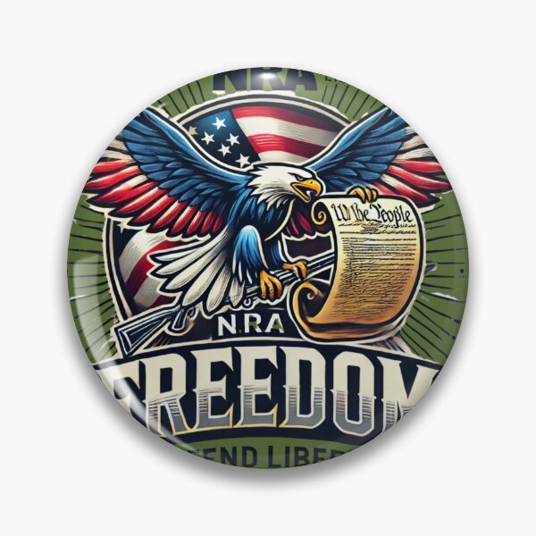 Item preview, NRA National Riffle Association USA Defend Freedom Liberty Guns designed and sold by BestDetailer.