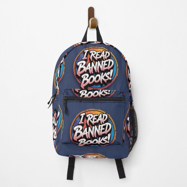 Item preview, I read Banned books graphic design designed and sold by Vintage Designs +.