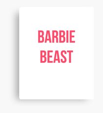Barbie Beast Canvas Print